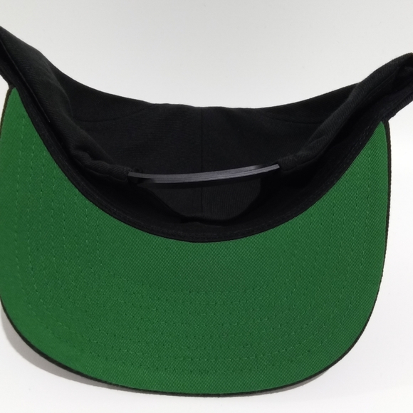 Hamsa Hand 3rd Eye 3D Embroidered Black Snapback Hat Flat Bill 6 Panel Yupoong - Picture 7 of 9